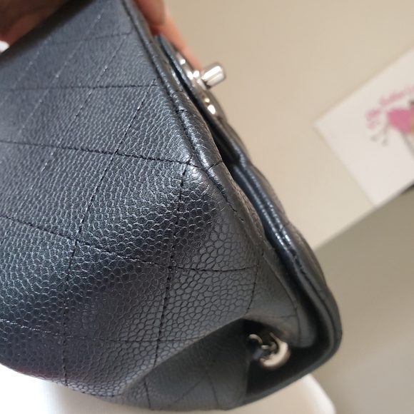 Chanel Black Quilted Leather Bag - Picture 7 of 15